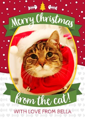 Greetz | Kerstkaart | namens de kat