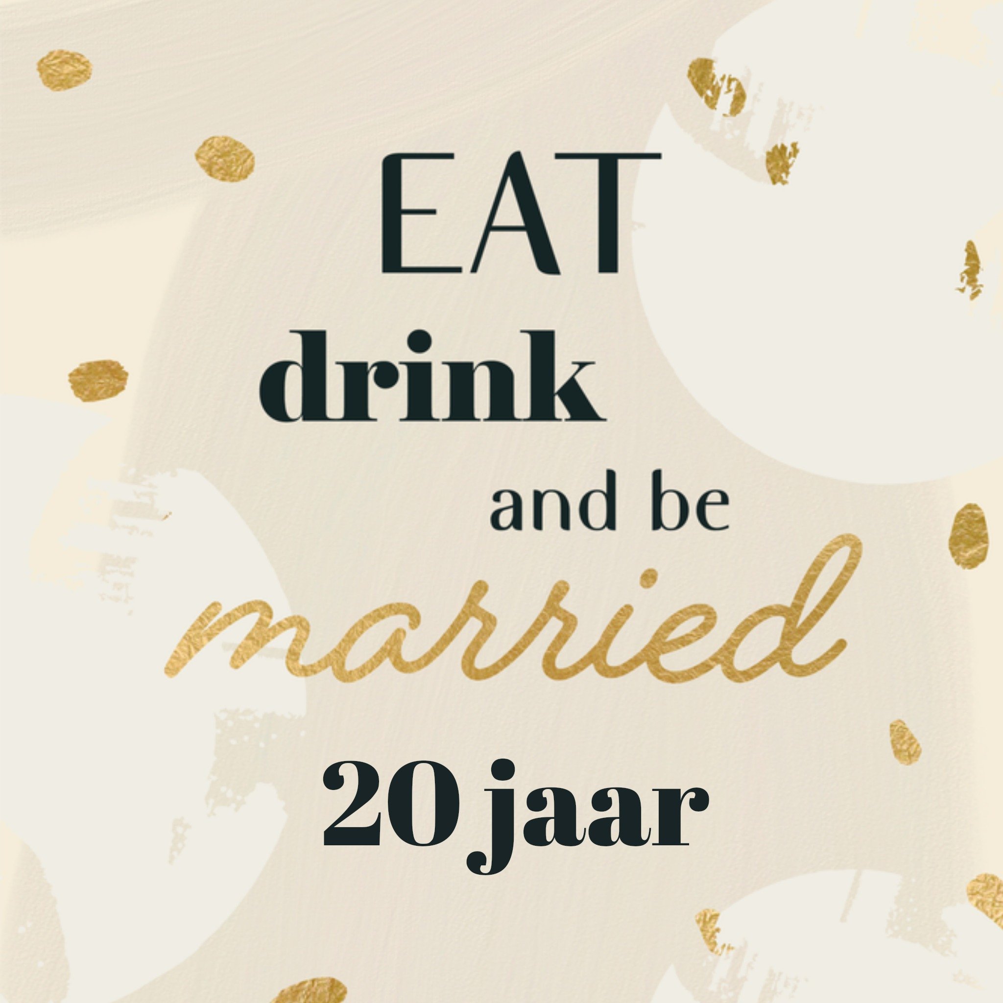 Greetz Huwelijks jubileum uitnodiging Illustratie Vierkant