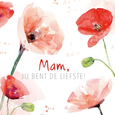 Michelle Dujardin | Moederdagkaart | bloemen