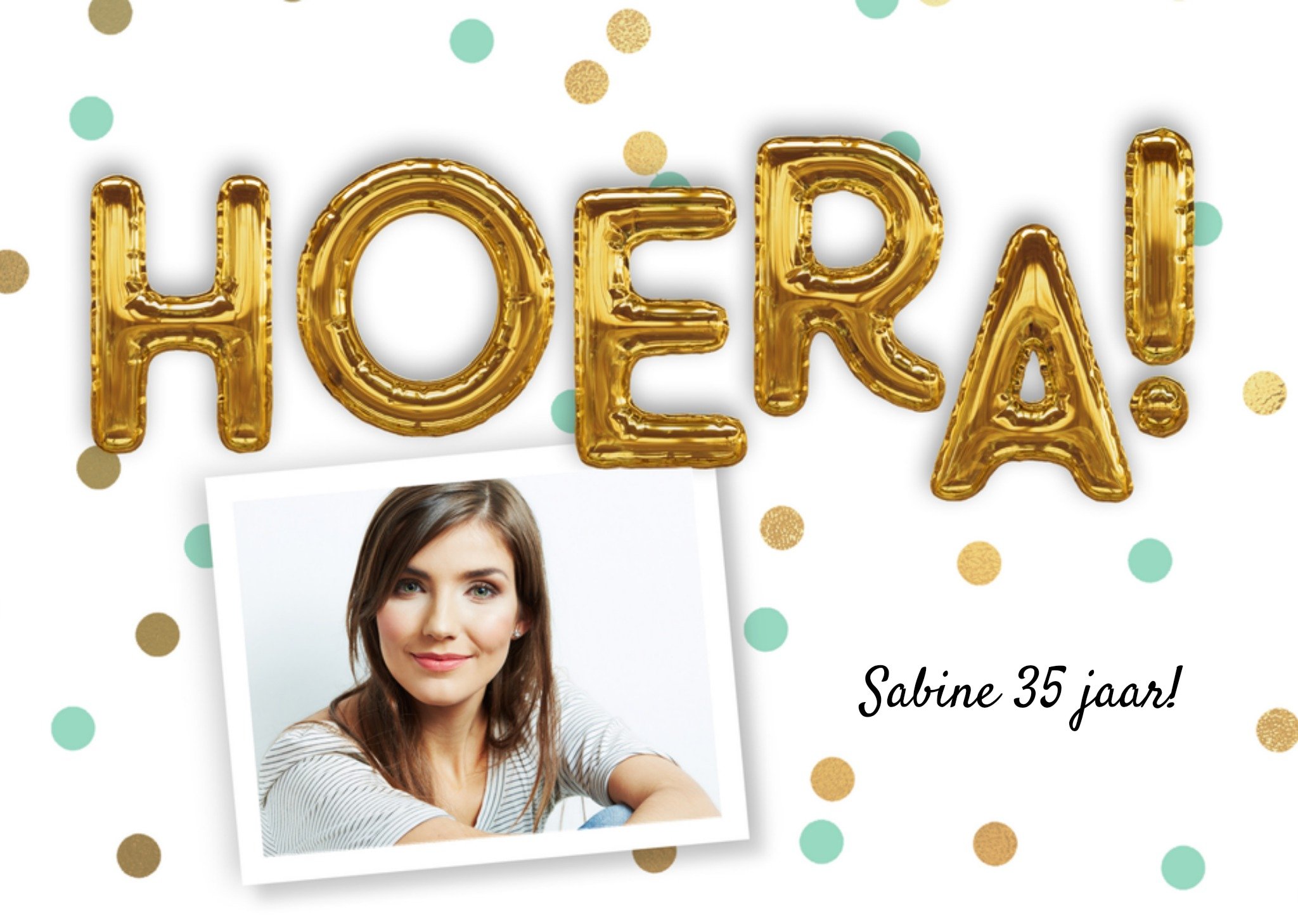 Verjaardagskaart Folieballonnen Kaart Luckz