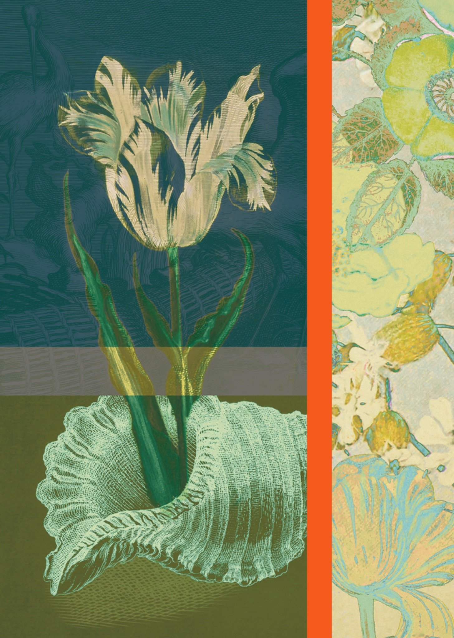 Geboortekaart Bloemen Kaart NIN-NIT