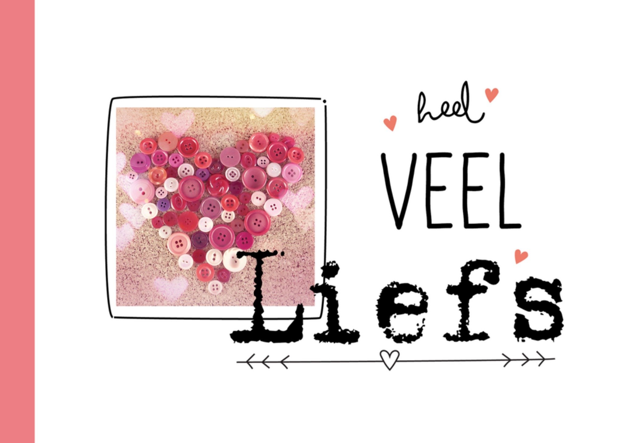 collectie Zomaar Heel veel liefs Kaart Paperclip