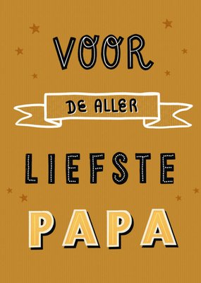 Greetz | Vaderdagkaart | allerliefste papa
