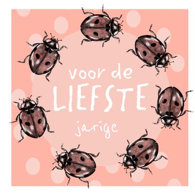 Greetz | Verjaardagskaart | lieveheersbeestjes