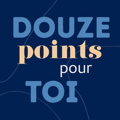 Greetz | Songfestival | douze points
