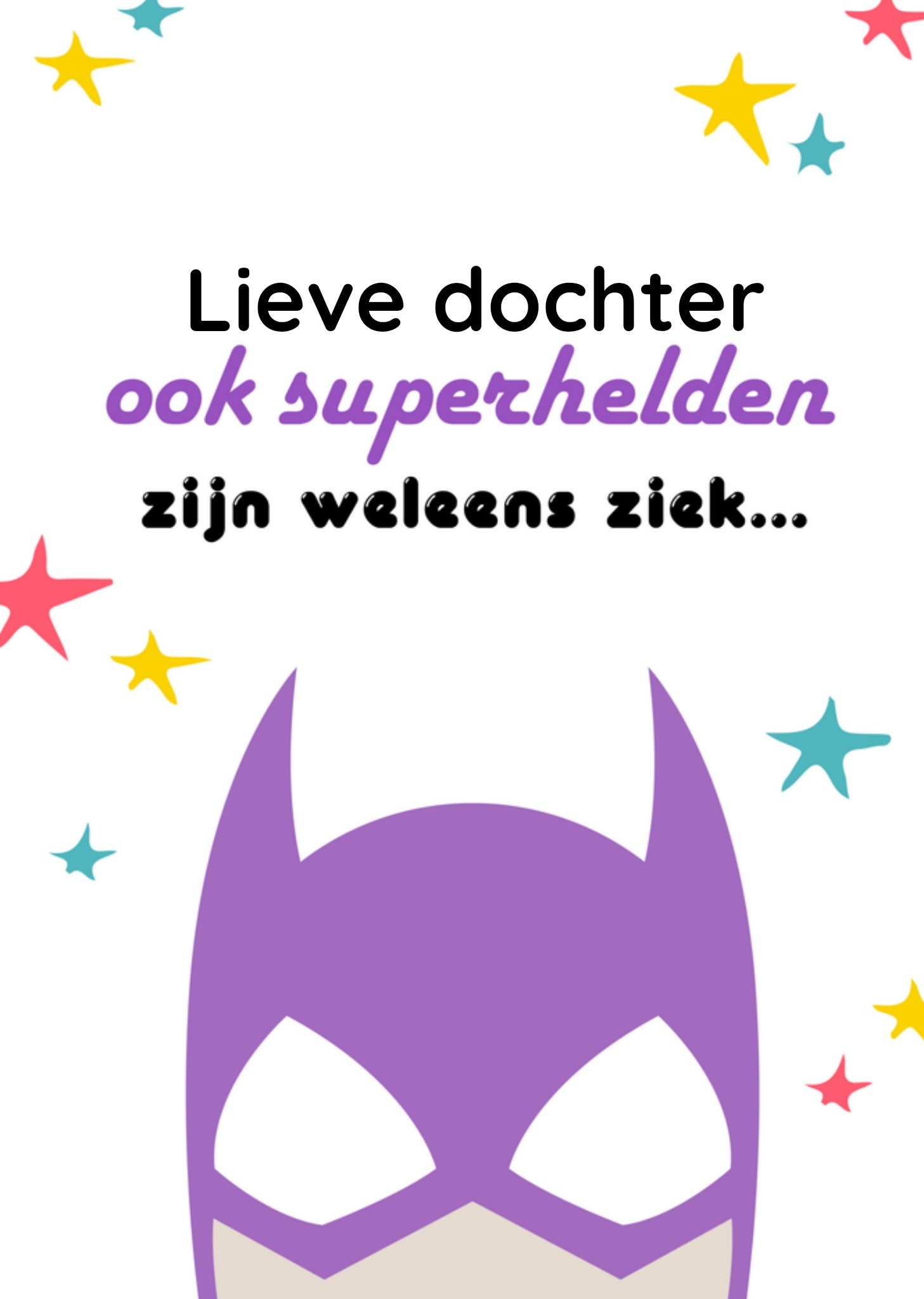 Greetz Beterschapskaart Lieve dochter Standard Card