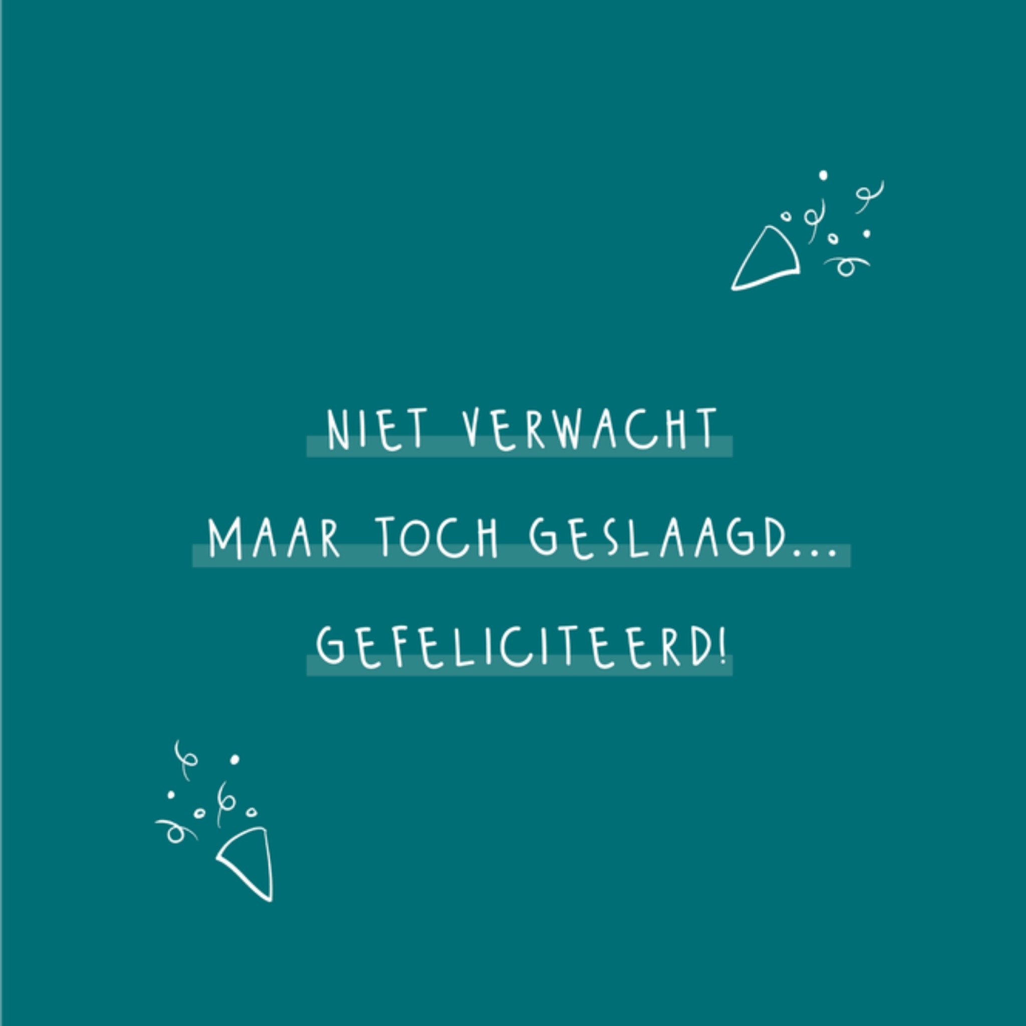 Greetz Geslaagd kaart Rijbewijs Gefeliciteerd! Vierkant