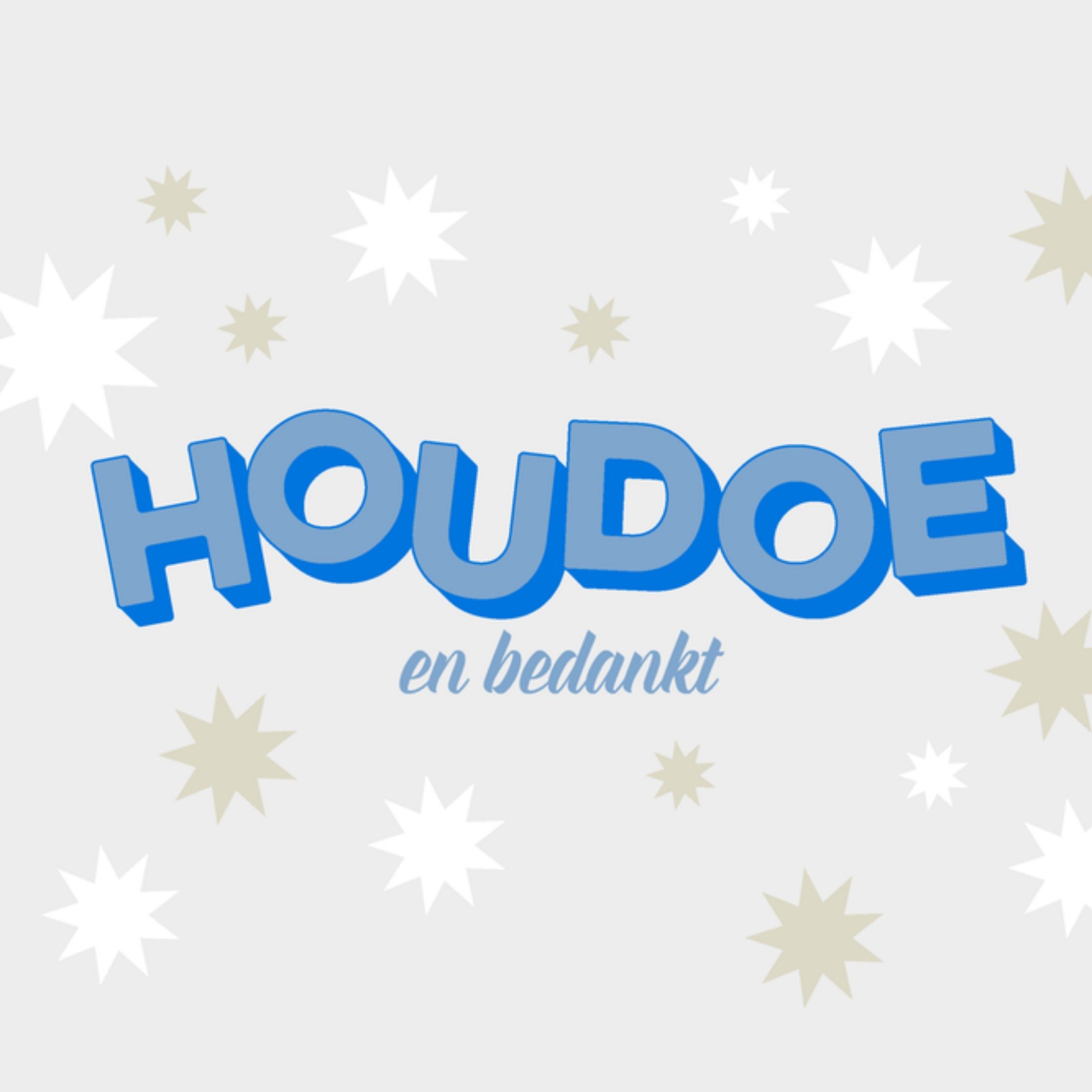 Greetz Pensioen kaart Houdoe Vierkant