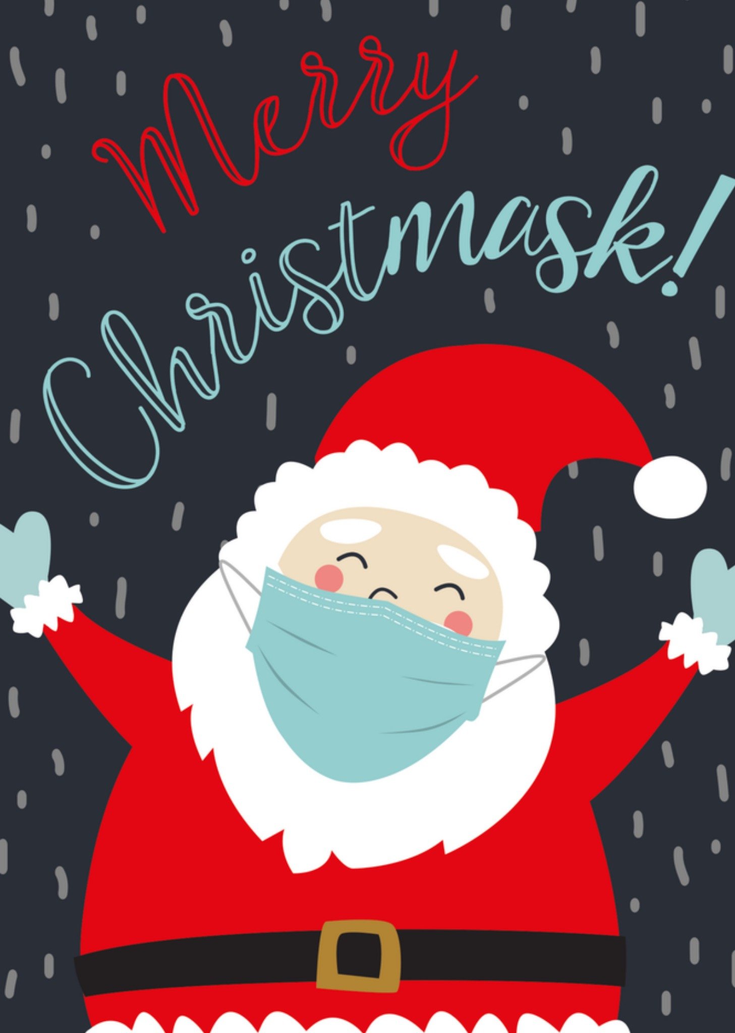 Kerstkaart corona The London Studio