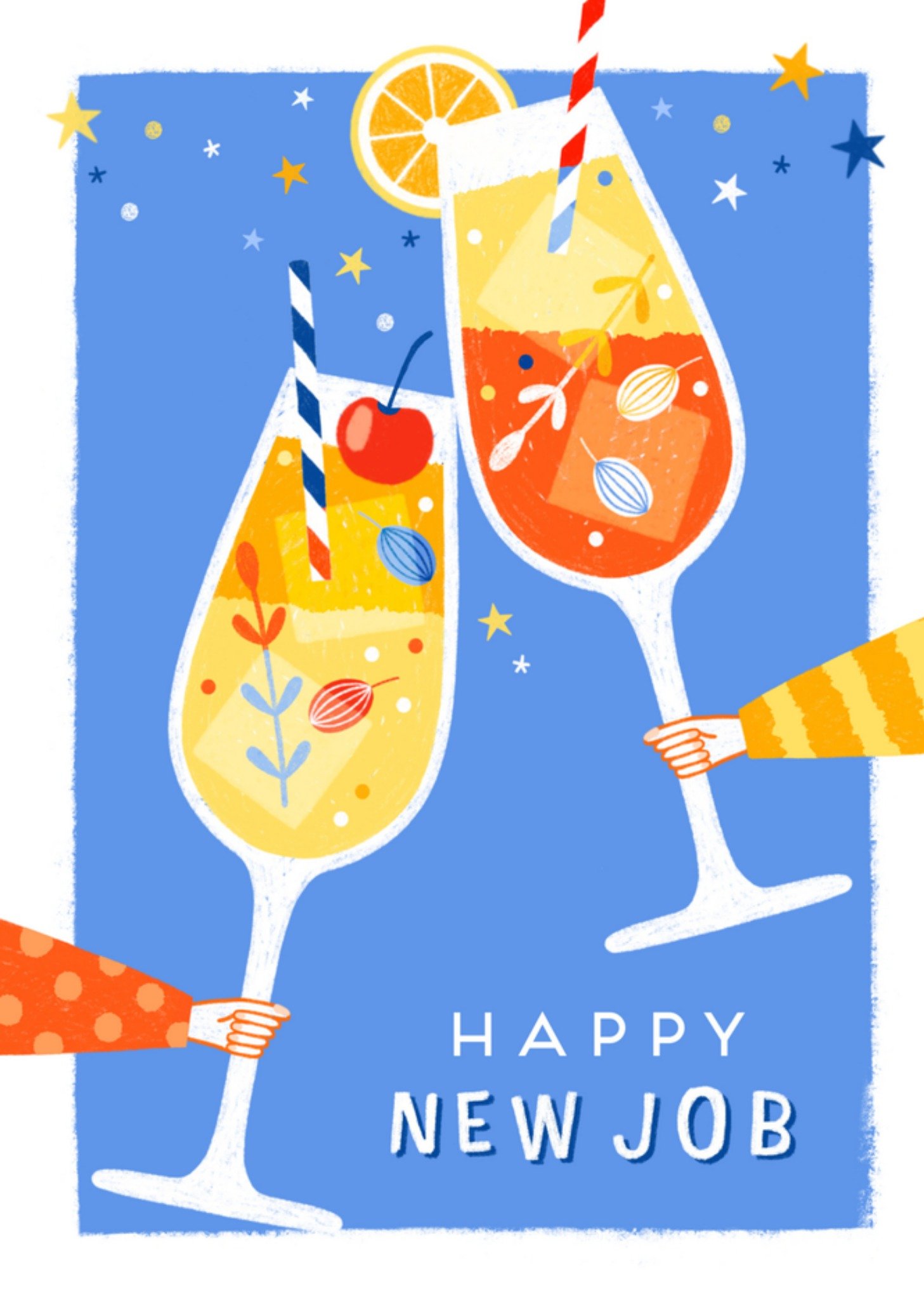 Nieuwe baan kaart Drinken Kaart Marieke Witke