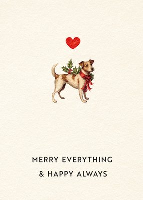 Bright Spot | Kerstkaart | Merry everything & happy always