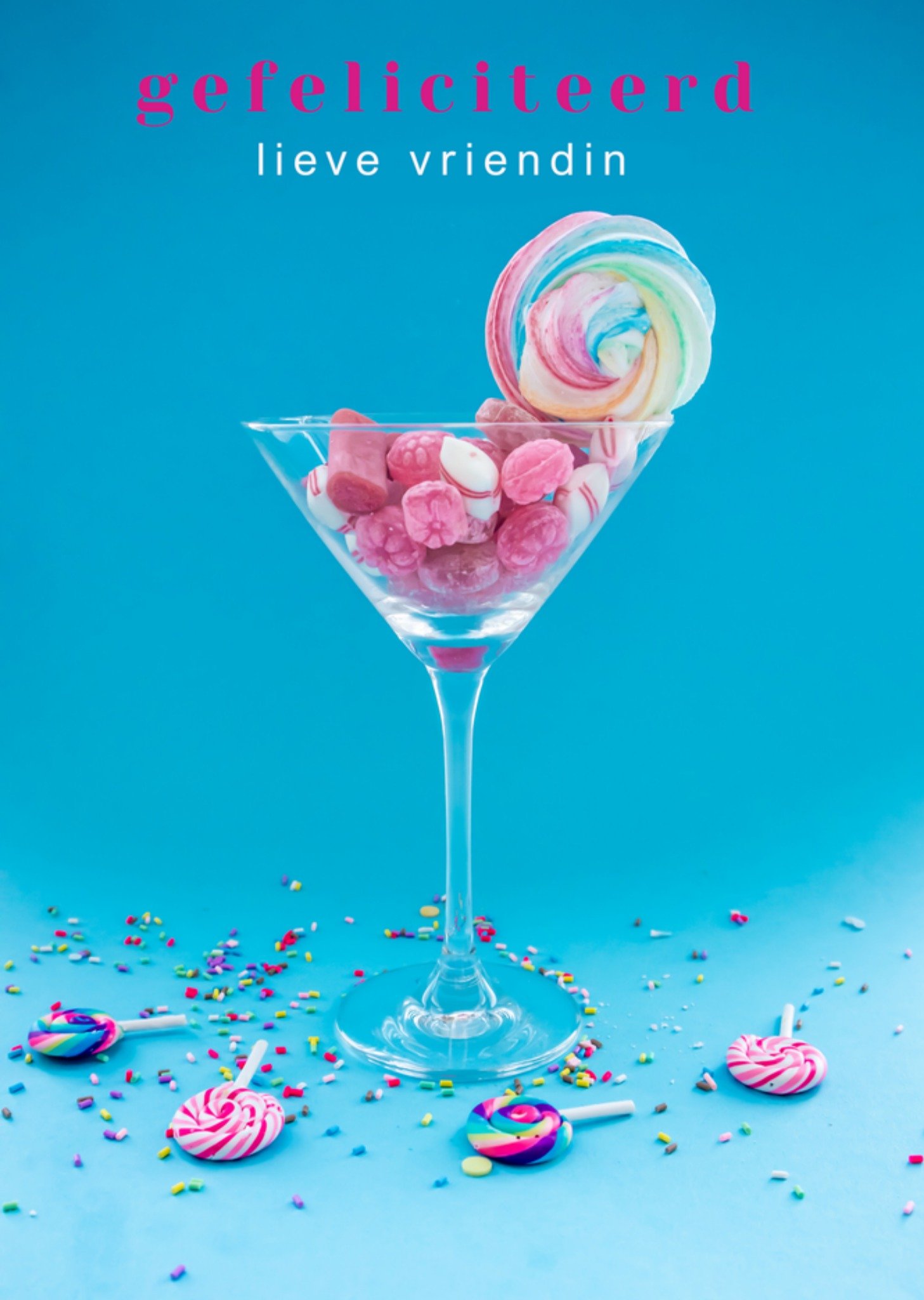 Verjaardagskaart Lieve Vriendin Kaart Photoflash