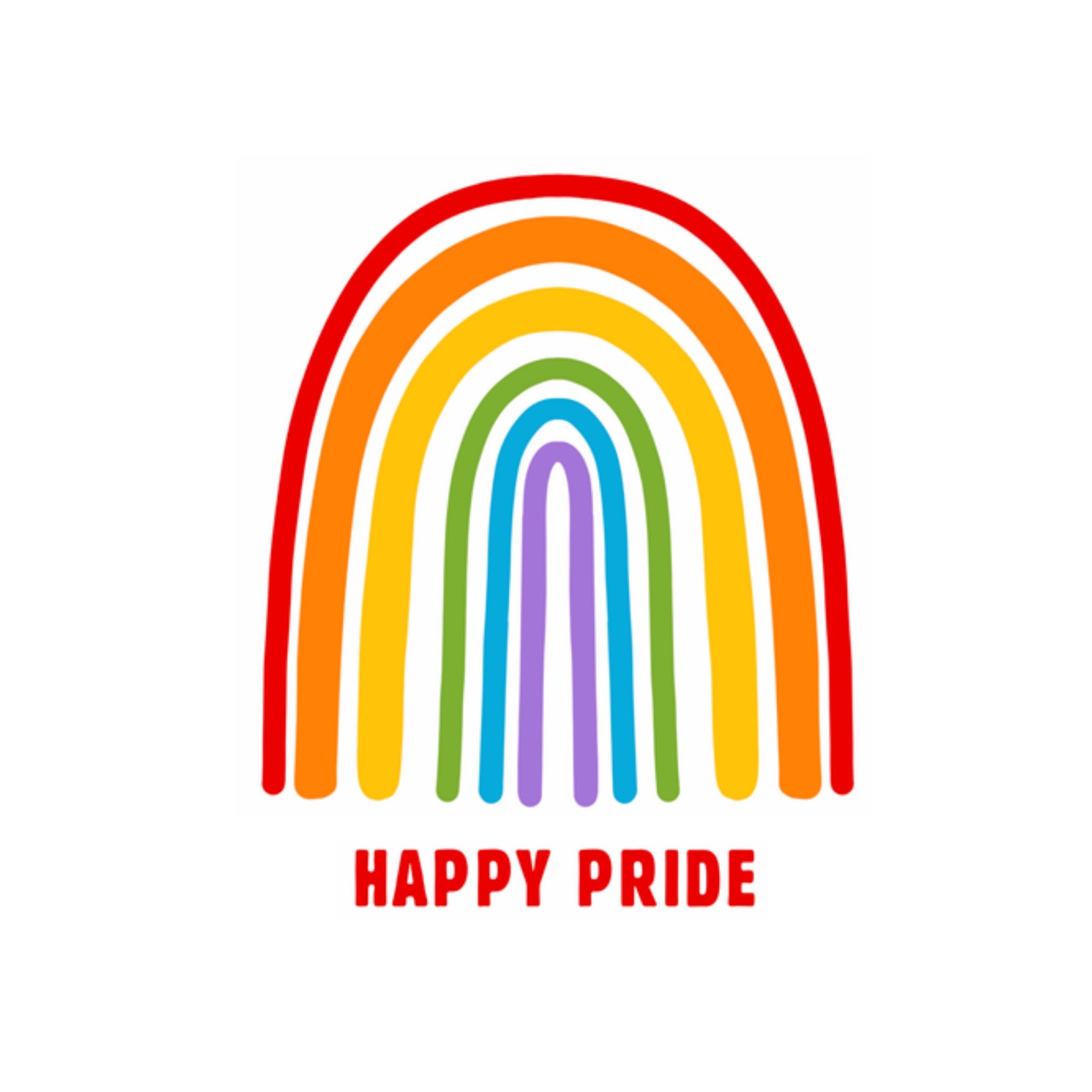 Greetz Pride kaart Regenboog Vierkant