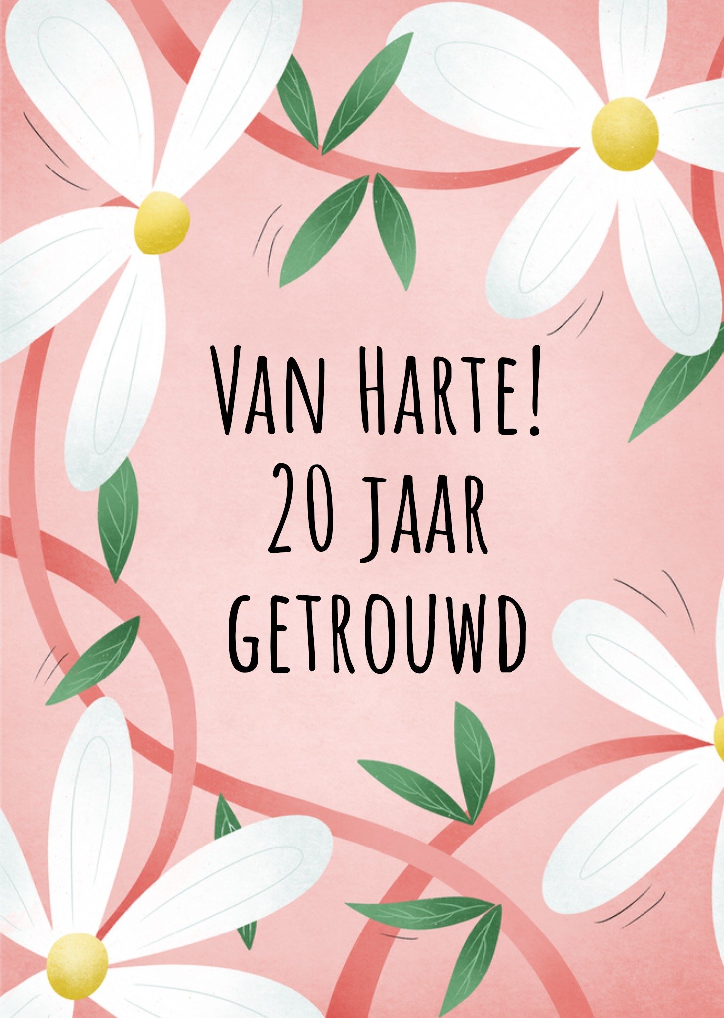Studio Fred Jubileum kaart Van Harte Kaart Studio Fred Illustraties
