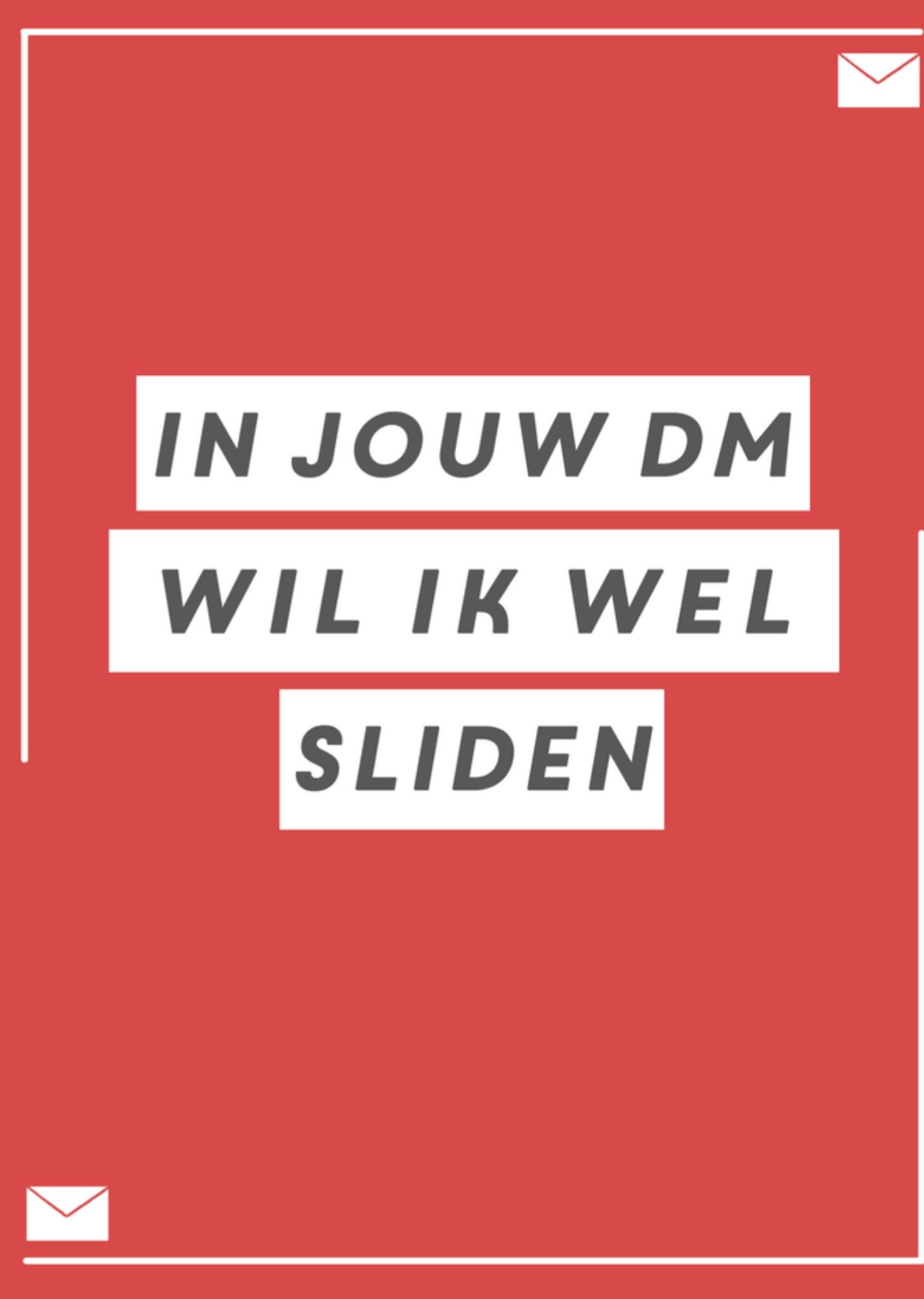 Greetz Valentijnskaart grappig dm Standard Card