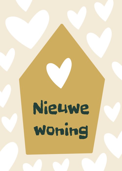 Nieuwe woning kaart | Greetz | Vrolijk