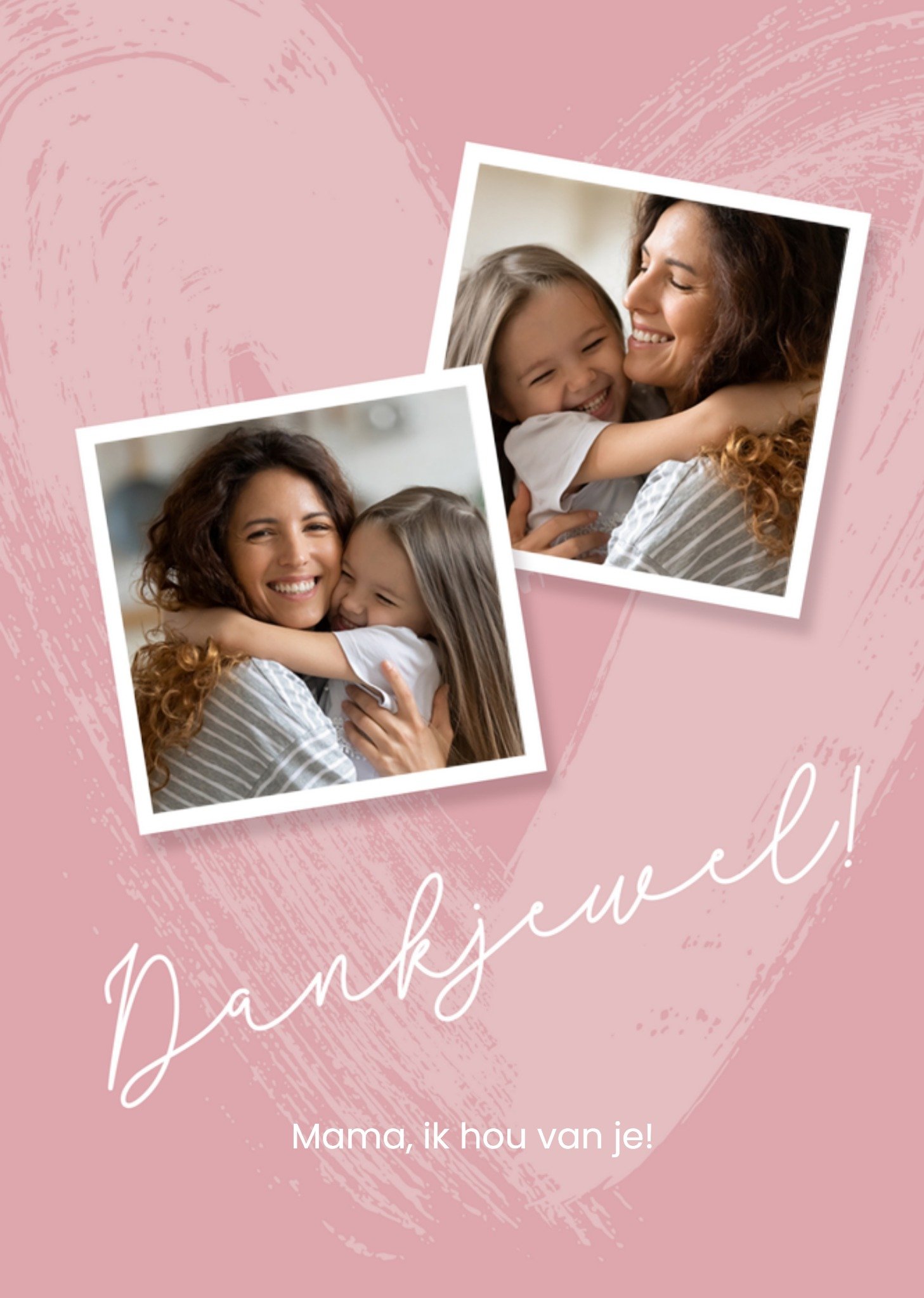 Bedankt kaart Lief Kaart Luckz