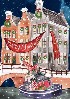 Marie Bodie | Kerstkaart | Merry Christmas