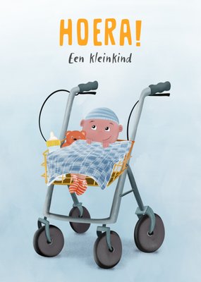 Patricia Hooning | Geboortekaart | Hoera! Kleinkind