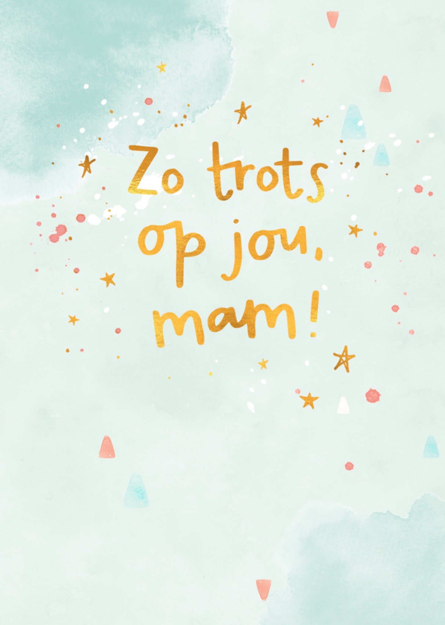 Moederdagkaart zo trots op jou Kaart UK Greetings