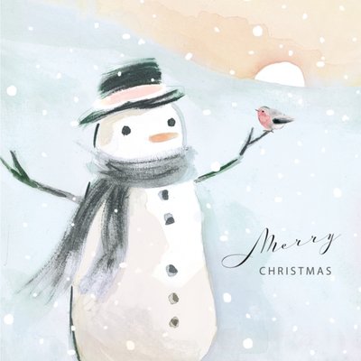 Kerstkaart | UK Greetings | Sneeuwpop