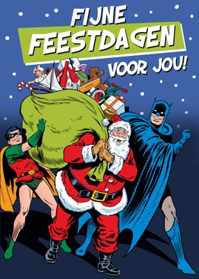 Warner Bros | Kerstkaart | Batman | Kerstman