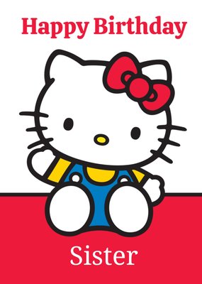 Hello Kitty | Verjaardagskaart | Happy birthday