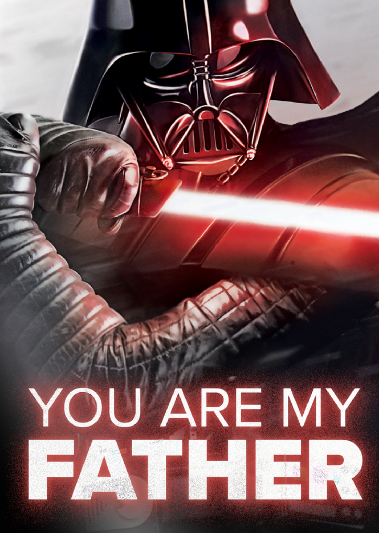 Vaderdagkaart Darth Vader You are my father Kaart Star Wars