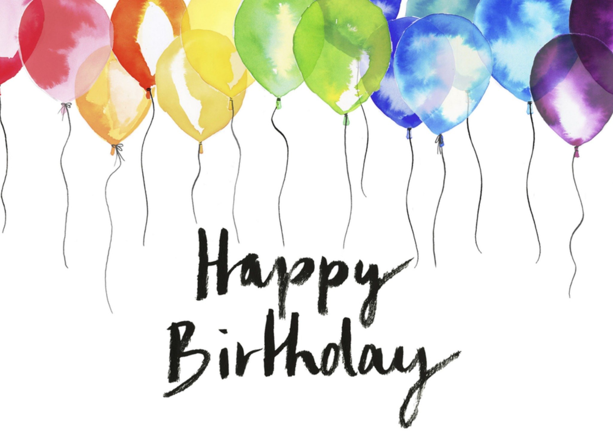 Verjaardag Ballonnen Kaart Marie Bodié