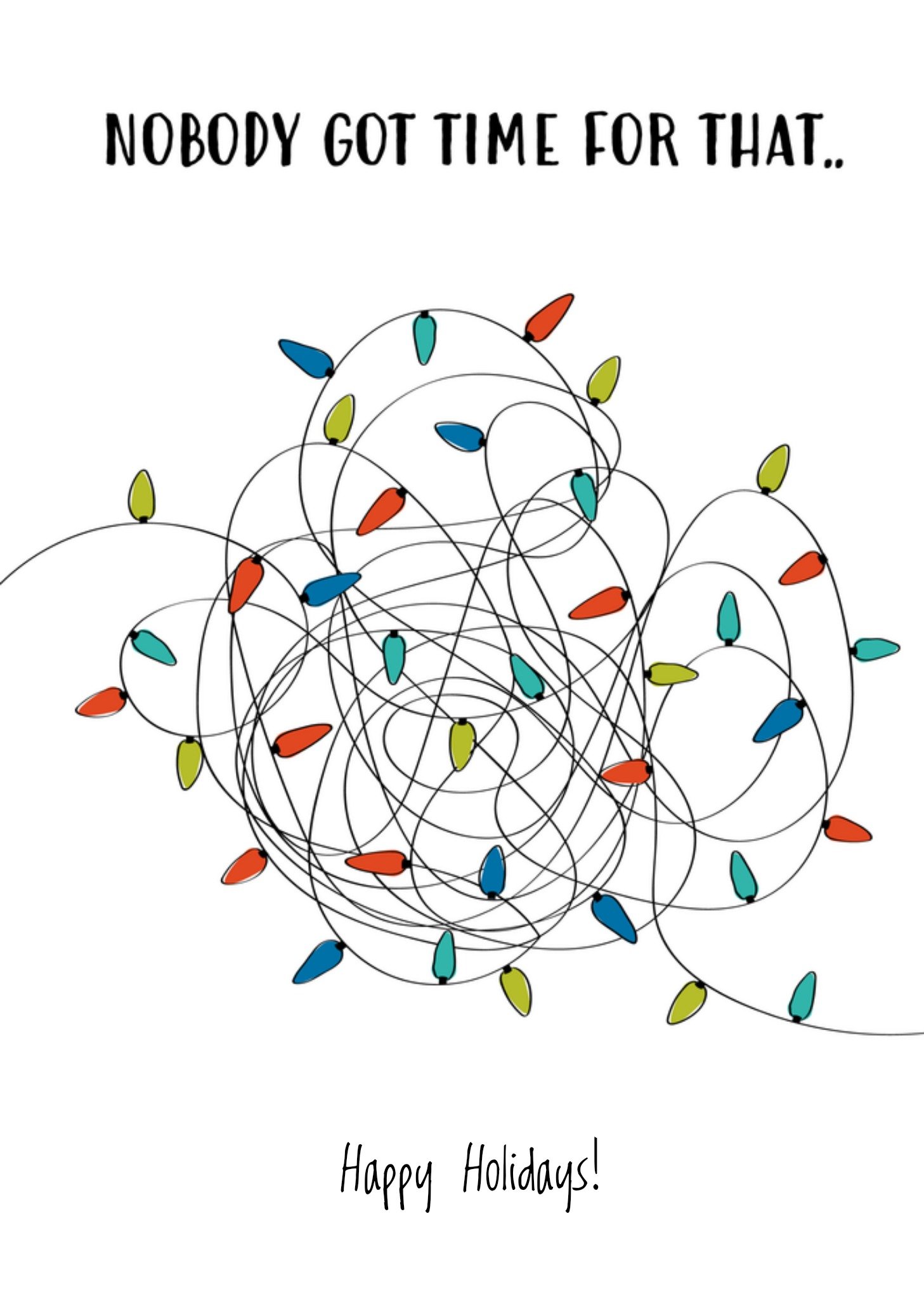 Kerstkaart Kerstlamp Greetz