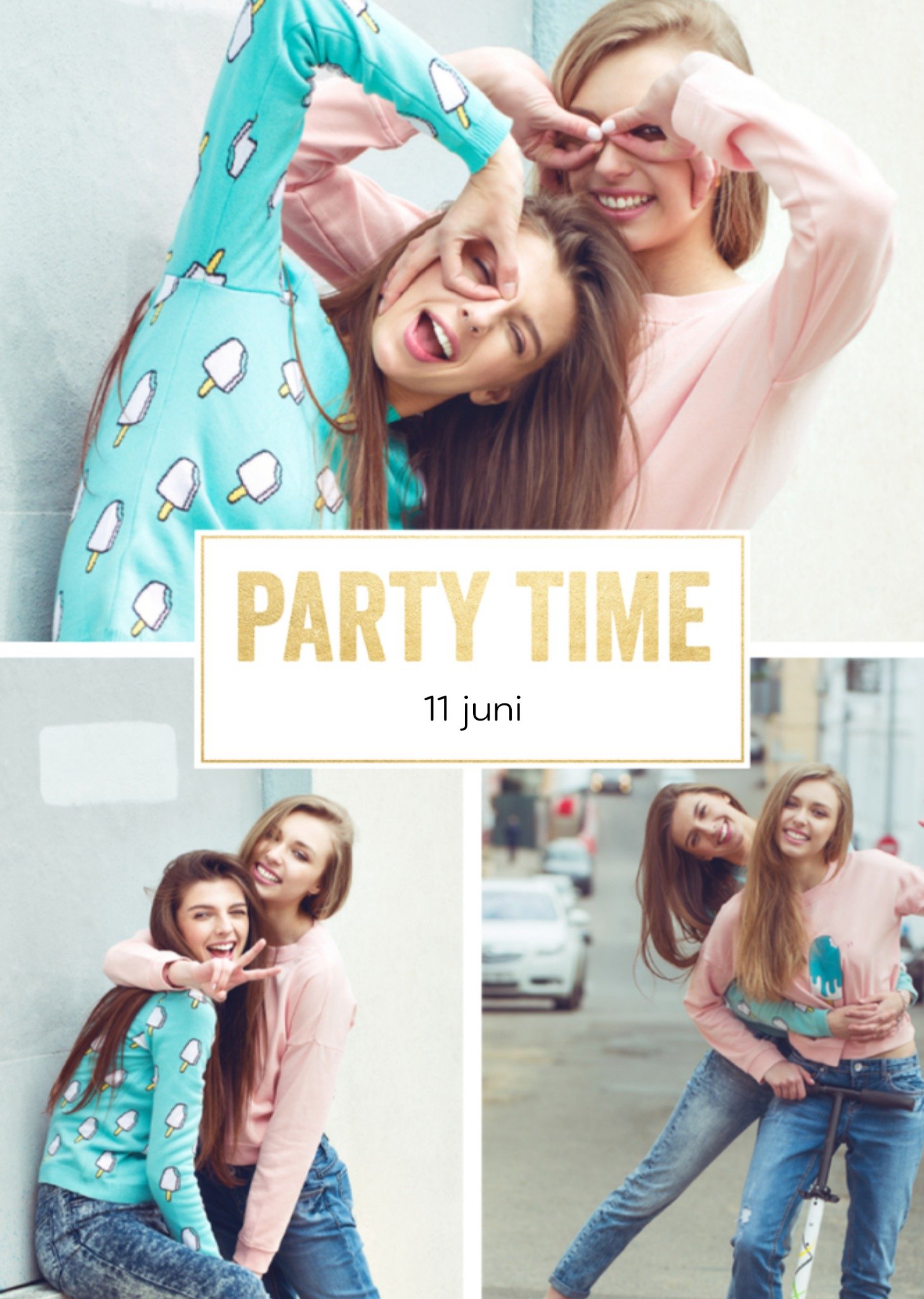 Examen Uitnodiging Foto Kaart Greetz