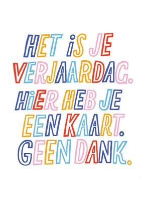 The Cardy Club | Verjaardagskaart | grappig