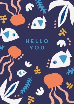 Lucy Maggie | Denken aan kaart | vis | hello you