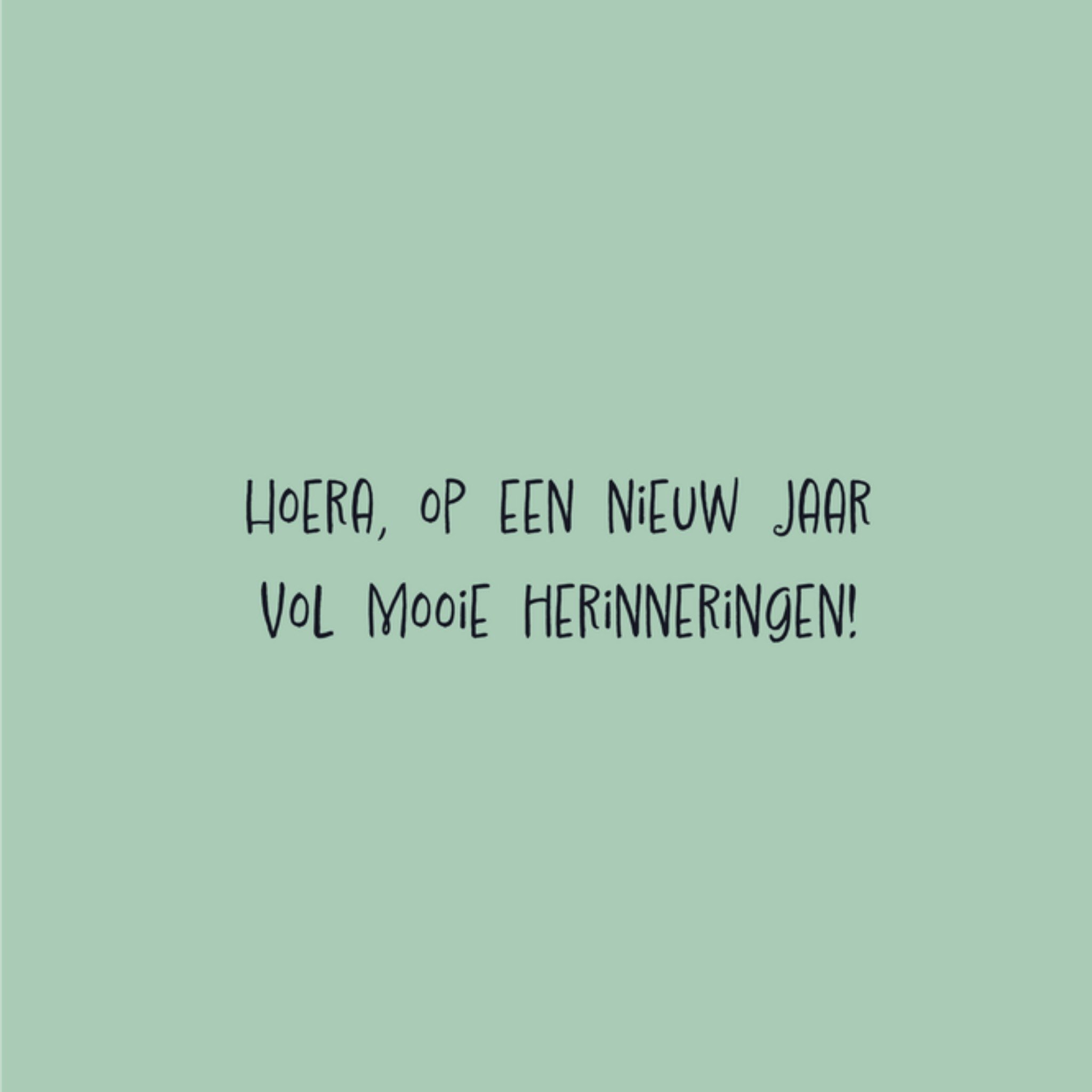 Greetz Verjaardagskaart Een nieuw jaar vol mooie herinneringen Vierkant