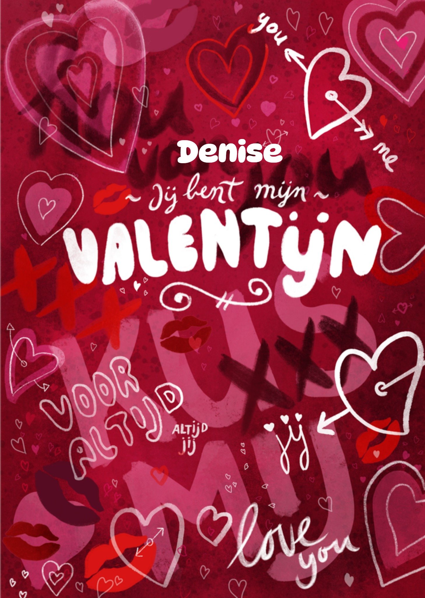 Valentijnskaart Valentijn Kaart Greetz