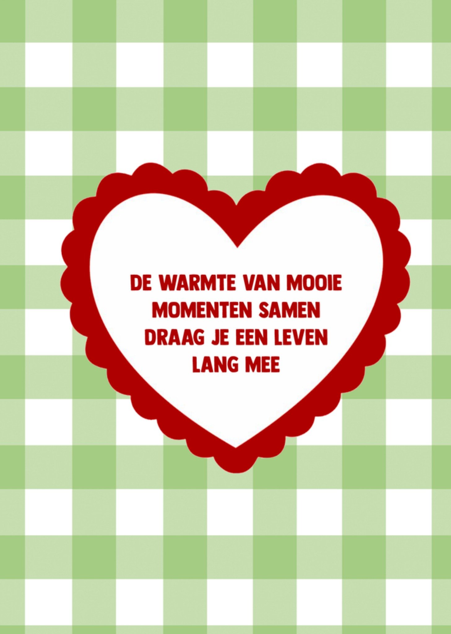 Denken aan kaart De warmte van mooie momenten Greetz