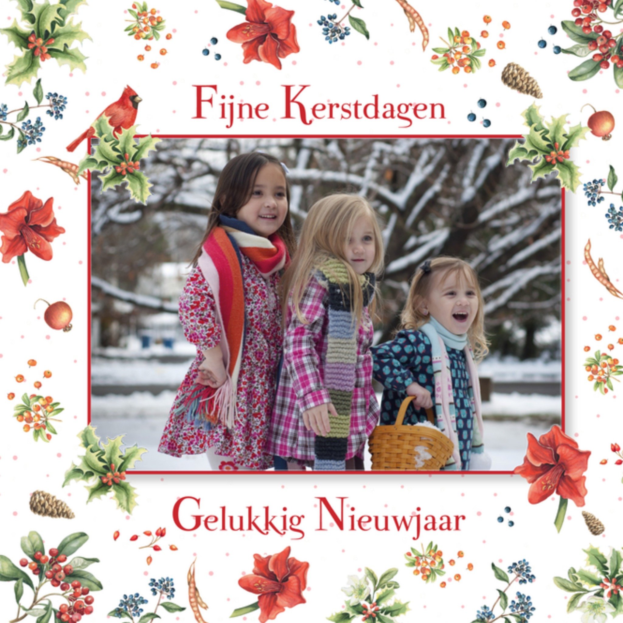 Kerstkaart fotokaart Janneke Brinkman