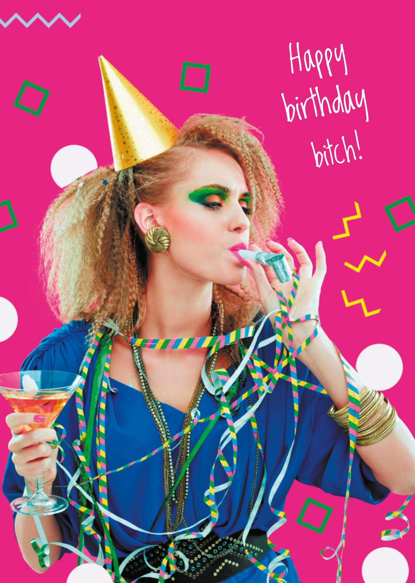 Verjaardagskaart birthday bitch Kaart TMS