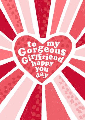 Greetz | Verjaardagskaart | happy you day heart