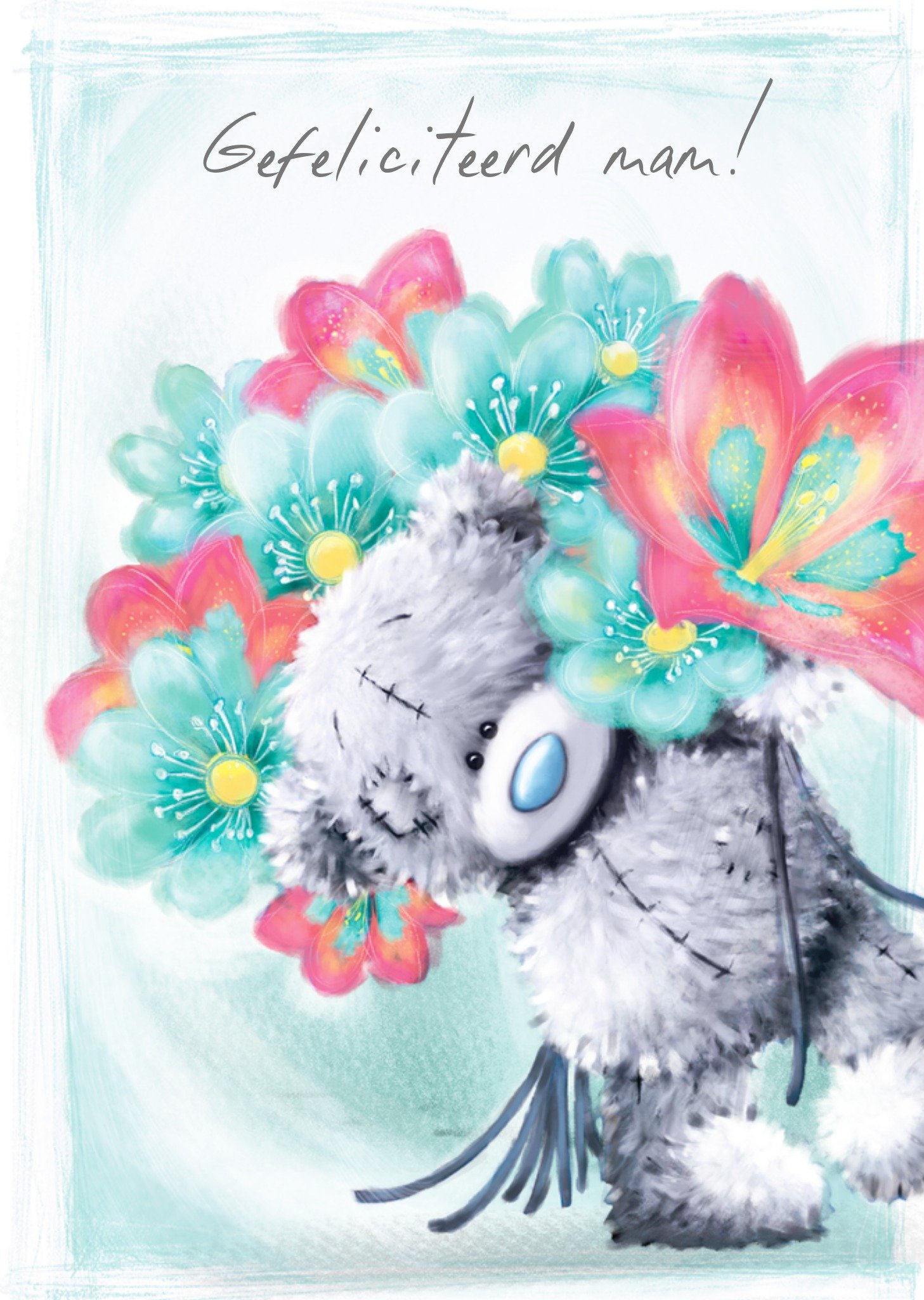 Verjaardagskaart Tatty Teddy Mam Kaart Me to You