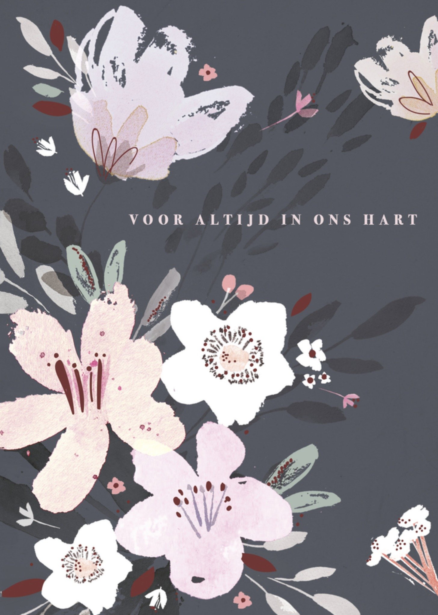 UK greetings Condoleancekaart Voor altijd in ons hart Kaart UK Greetings