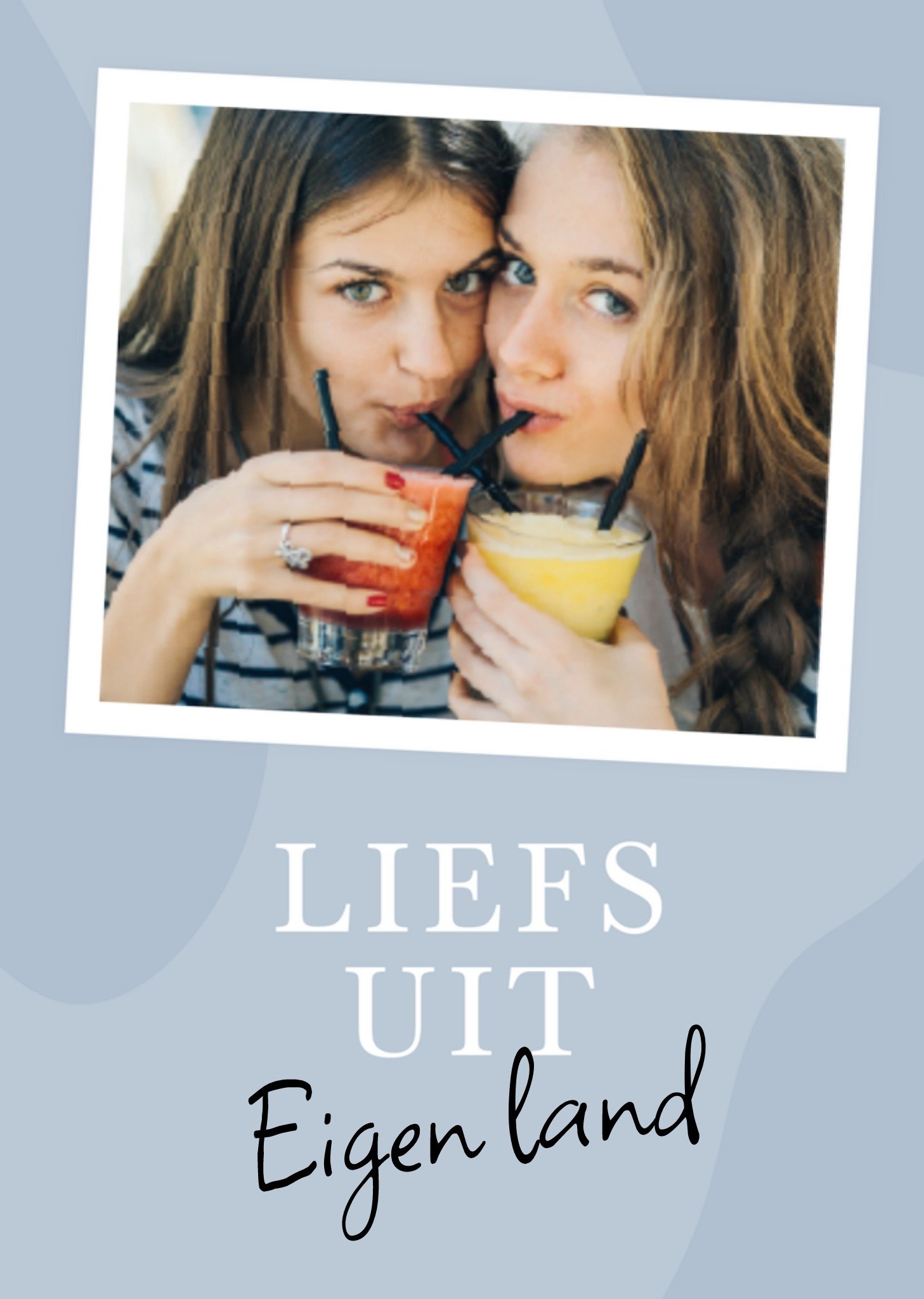 Vakantiekaart Groetjes uit Foto Kaart Greetz