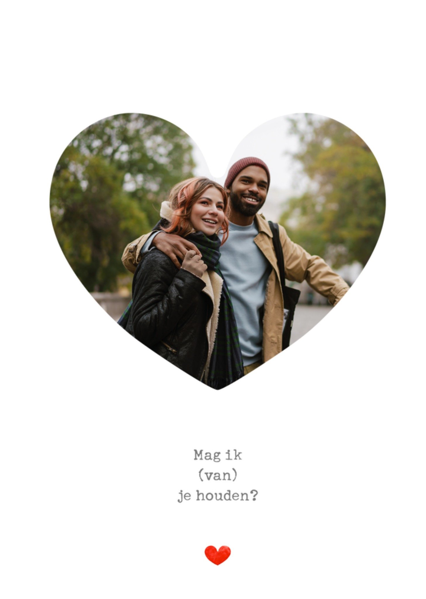 Valentijnskaart Magik (van) je houden? Met foto Kaart Bright Spot