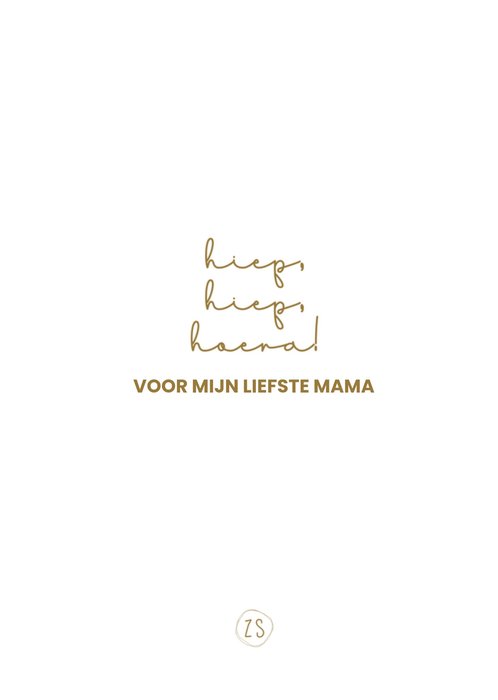 Zusss | Verjaardagskaart | Liefste Mama