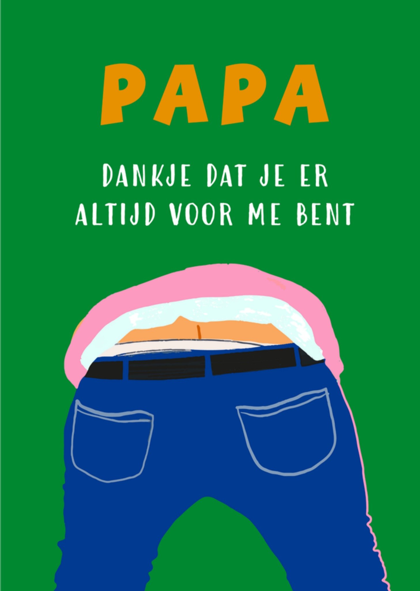 Greetz Vaderdagkaart Humor Standard Card