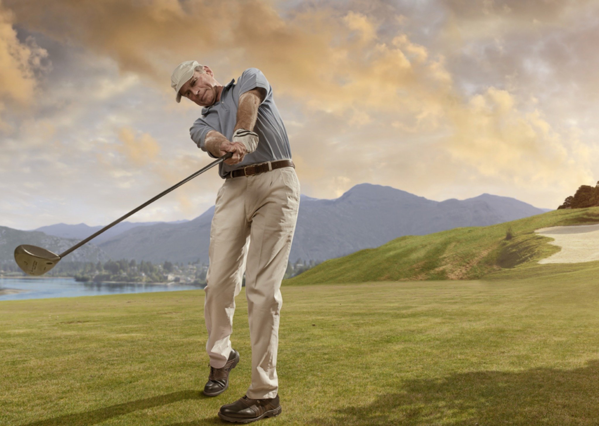 Sport golf Kaart Paperclip