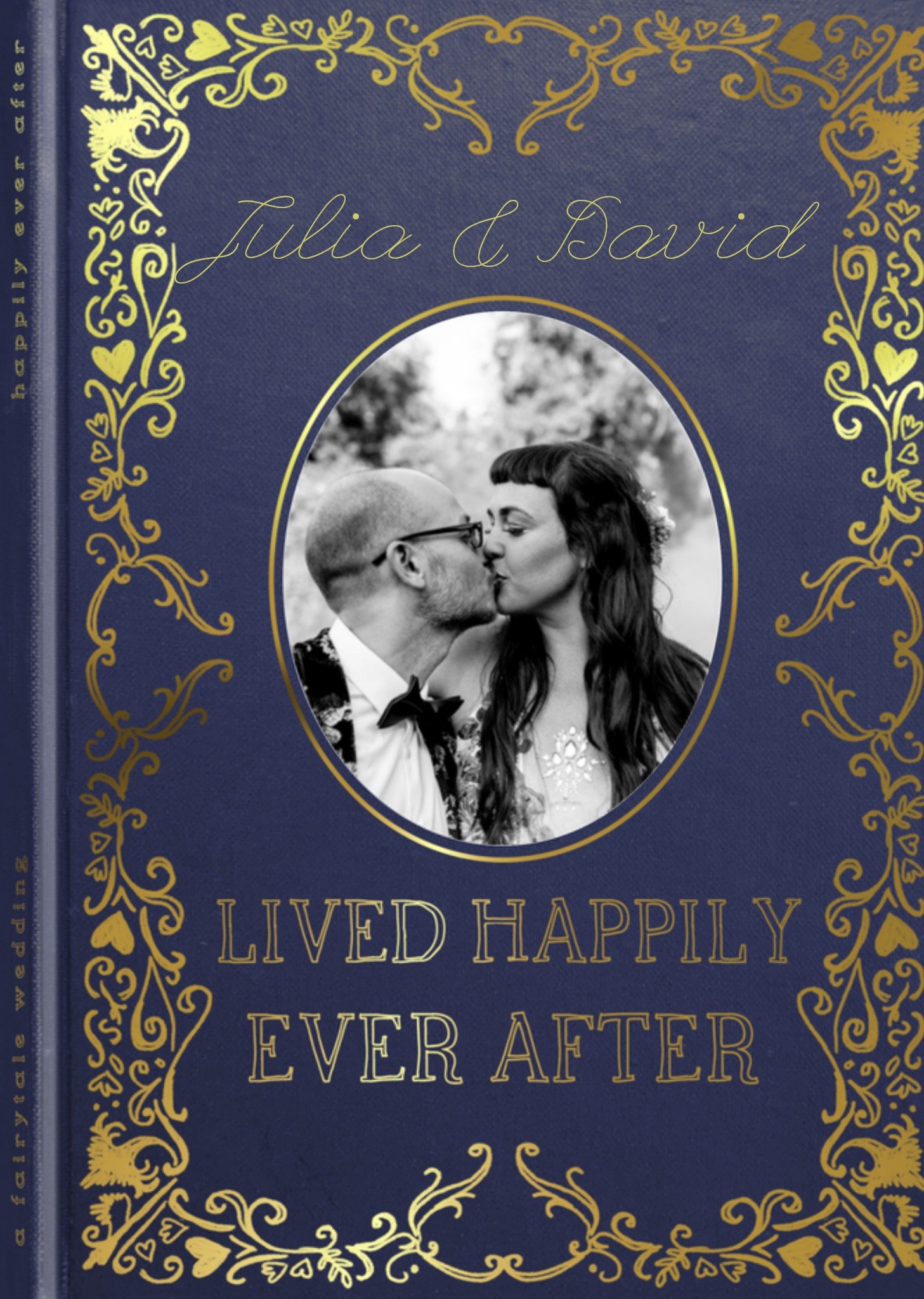 Okey Dokey design Huwelijkskaart met naam Kaart Making Meadows