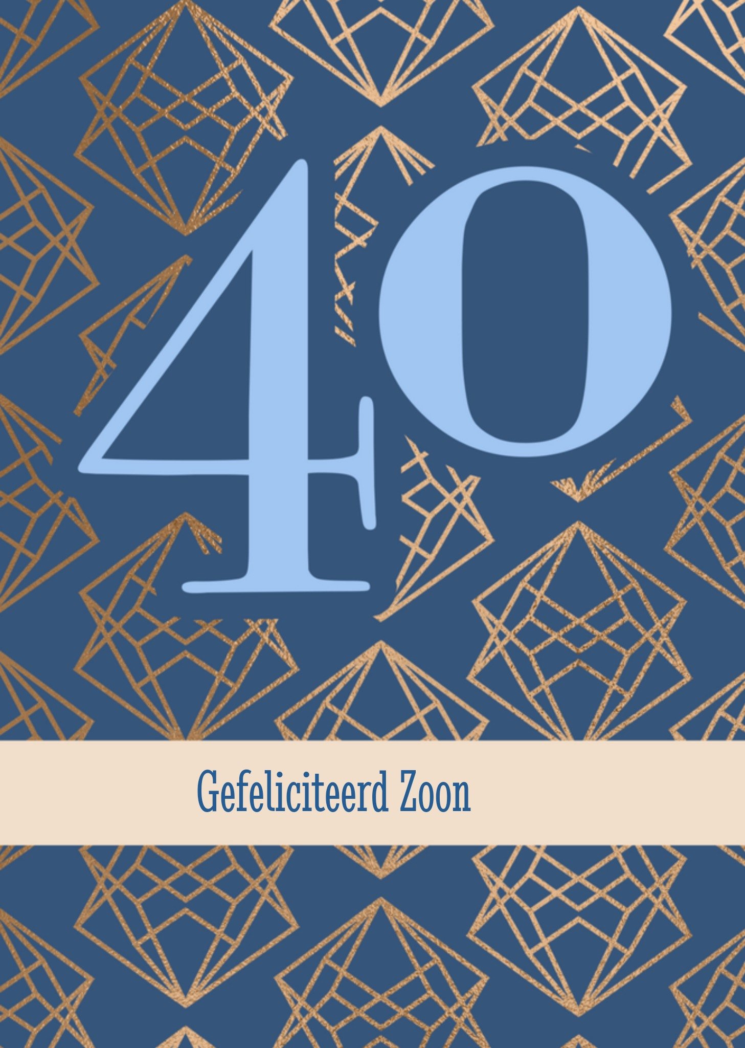 Greetz Verjaardag Zoon Standard Card