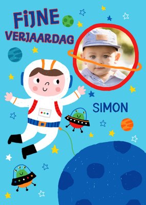 Greetz | Verjaardagskaart | Ruimte | Jongen