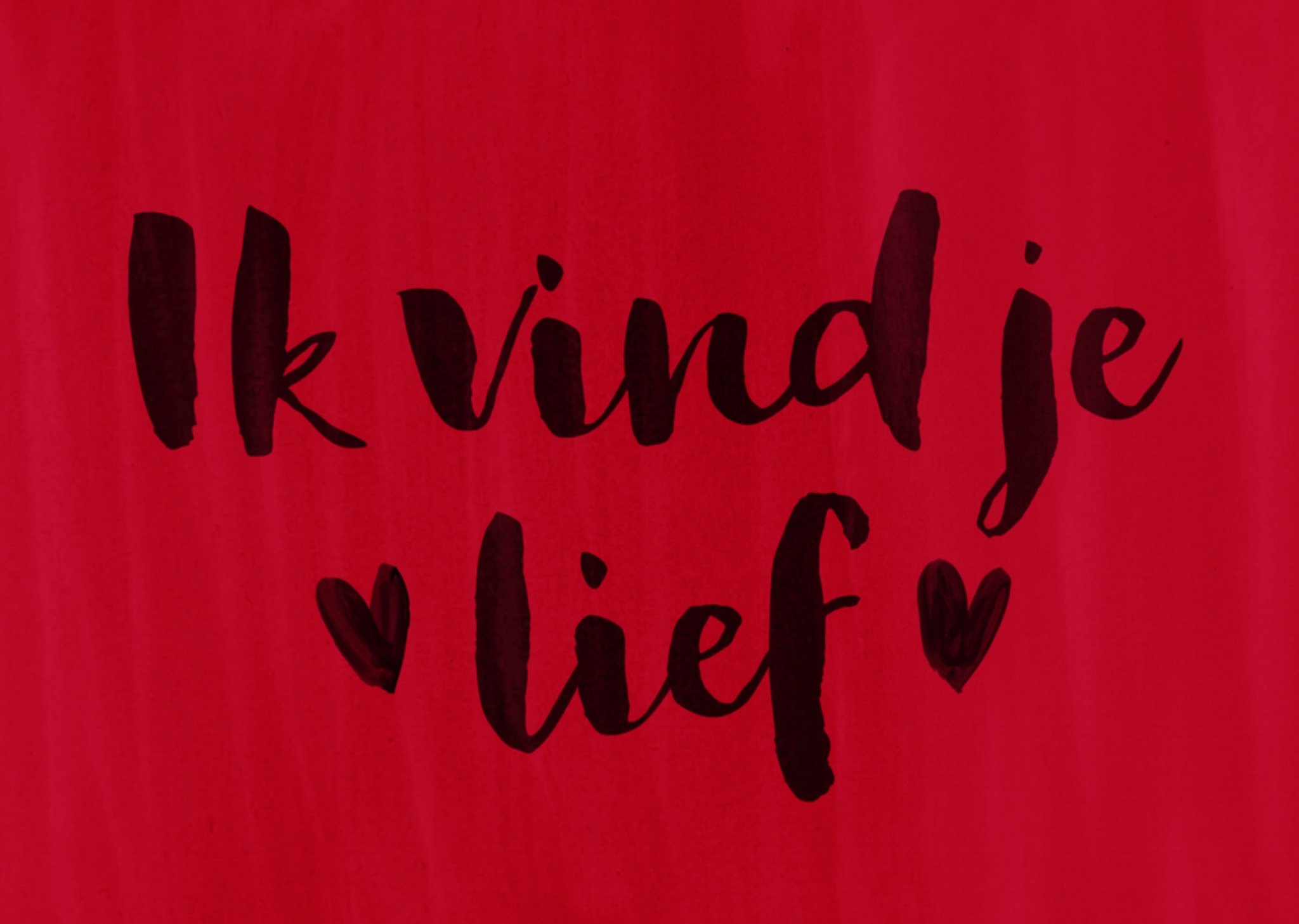 Greetz Valentijnskaart ik vind je lief Standard Card